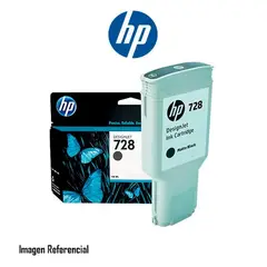 HP - TINTA 3WX25A 728 DE 130ML COLOR NEGRO MATTE PN 3WX25A