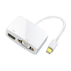 OEM - Adaptador 2 en 1 Mini Displayport Thunderbolt a HDMI o VGA