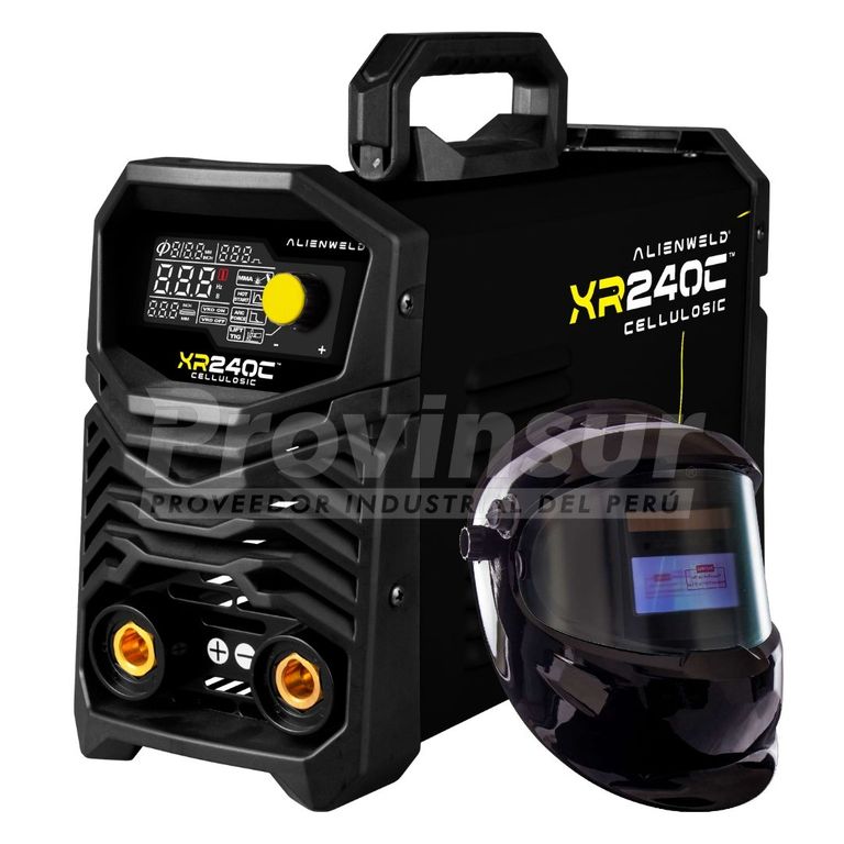 MAQUINA DE SOLDAR XR240 240 AMPERIOS + CARETA FOTOSENSIBLE