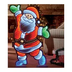 GENERICO - NAVIDAD - PAPA NOEL LUCES LED INFINITO COLORIDO