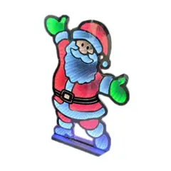 GENERICO - NAVIDAD - PAPA NOEL LED INFINITO COLORIDO