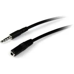 STARTECH - CABLE DE 2M DE EXTENSION DE AUDIFONOS MINI-JACK PN MUHSMF2M