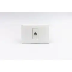 SINTHESI - TOMA TV S22 PLACA BLANCA Y DADOS BLANCOS