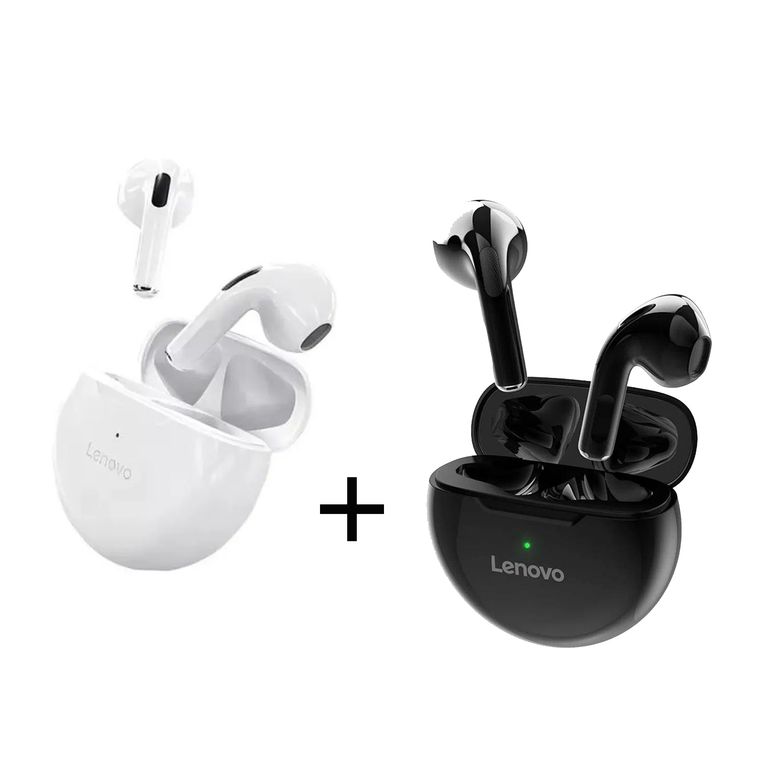 Audífonos HT38 Negro + Audífonos HT38 Blanco BT 5.0