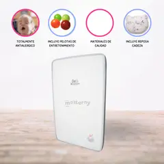 CUZKA - Colchón para Pack and Play «LLAMITA» White