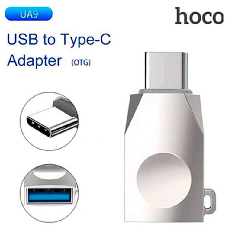 Adaptador Tipo-C a USB UA9 carga