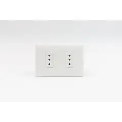 SINTHESI - TOMACORRIENTE DOBLE 3 EN LINEA S17