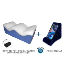 TERAFLEX - COJIN BBL POST CIRUGIA DE GLUTEOS + REGALO PORTACELULAR