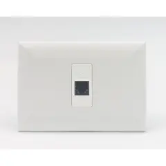 SINTHESI - TOMA TELEFONO S17 PLACA BLANCA Y DADO BLANCO