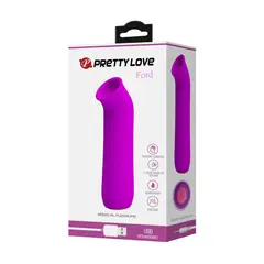PRETTY LOVE - Succionador Ford Anal y Clítoris Super Intenso Recargable Silicona