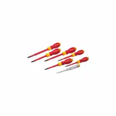 STANLEY - Juego de desarmadores aislados 1000 v X 7 PZ MaxSteel