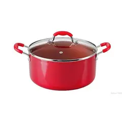 FACUSA - Cacerola 30 Cm. Estela Antiadh. T/V - Rojo