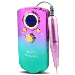 GENERICO - Pulidor de Uñas Profesional SG-702 30000 RPM Portátil LED