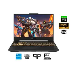 ASUS - LAPTOP TUF GAMING F15 IPS CORE I7-13620H / 16GB DDR5 / SSD 1TB / RTX 4050 6GB/15.6″ FHD