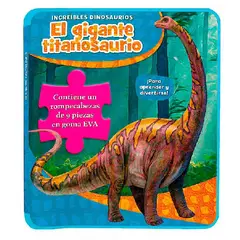 LEXUS - Cuento con rompecabezas El Gigante Titanosaurio