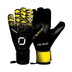 ORBIT - GUANTES DE ARQUERO PORTERO FÚTBOL MODELO PRO WEB ADULTO AMARILLO