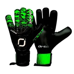 ORBIT - GUANTES DE ARQUERO PORTERO FÚTBOL MODELO PRO WEB ADULTO VERDE