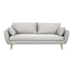 HOGAR & SPACIOS - HYS SOFA 3 CUERPOS TAURO BLANCO