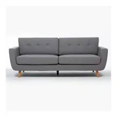 HOGAR & SPACIOS - HYS SOFA 3 CUERPOS CAIRO GRIS