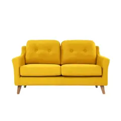 HOGAR & SPACIOS - HYS SOFA 2 CUERPOS BONNAN ORO