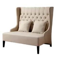 HOGAR & SPACIOS - HYS SILLON DEFY CAPITONE BLANCO