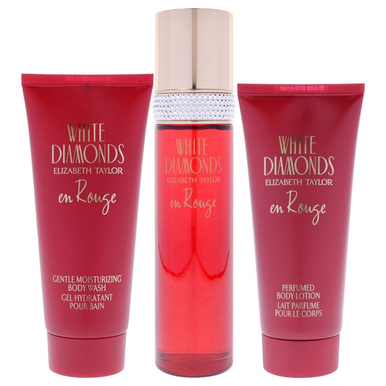 White Diamonds En Rouge EDT100ml+Loción+Gel