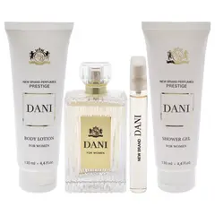 NEW BRAND - Prestige Dani EDP100ml+EDP15ml+Gel+Loción Gift Set