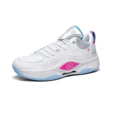 DANWEILE - Zapatos entrenamiento baloncesto que brillan en la oscuridad - Blanco