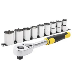 STANLEY - Juego de Herramientas 1/2" 10 Piezas STMT82671-0