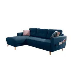 HOGAR & SPACIOS - HYS SECCIONAL IZQUIERDO NAIROBI CELESTE AGUA