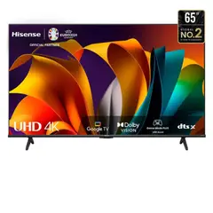 HISENSE - TV 65 LED 4K UHD Google TV 65A6NA