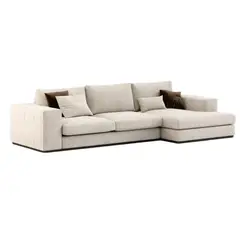 HOGAR & SPACIOS - HYS SECCIONAL DERECHO SATURNO BEIGE
