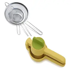 OTTOWARE - Pack de coladores + Exprimidor de Limon