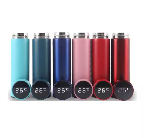 Termo Inteligente de 500 ml Color Negro