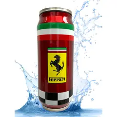 GENERICO - Tomatodo Ferrari Formula 1 F1 Shell Lata Pirelli 500ml