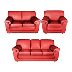 HOGAR & SPACIOS - HYS SALA 3 2 1 ARADE ROJIZO