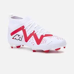 NEW ATHLETIC - Zapatillas Football Slabs95 Blanco Con Rojo Hombre