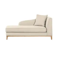 HOGAR & SPACIOS - HYS CHAISE LONGUE DRACO MADERA