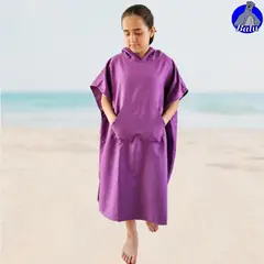 GENERICO - Poncho cambiador en microfibra ultrafina