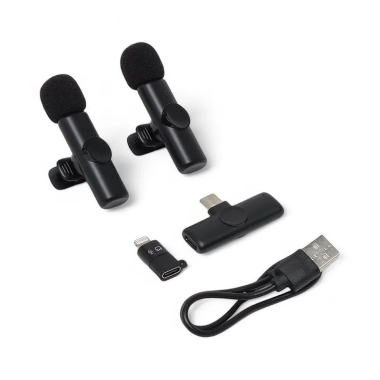 Microfono Inalambrico Solapero Tipo C + Lightning