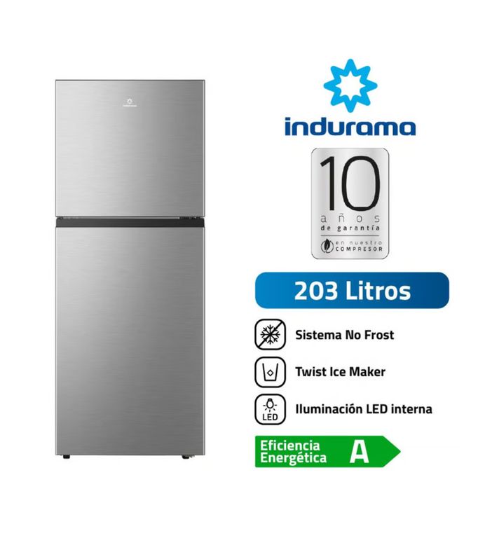 REFRIGERADORA RI-359 NO FROST 203L 2P
