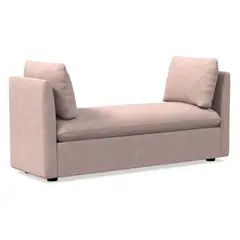 HOGAR & SPACIOS - HYS BANQUETA VITTO CAPITONE SALMON