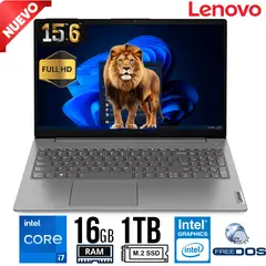 LENOVO - Laptop ,V15 G4 IRU intel Core i7 13va Gen, Ram 16GB, SSD 1tb., 15.6 FHD, TN FreeDos