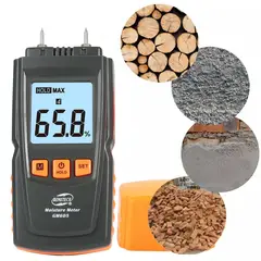 BENETECH - Medidor de Humedad de Madera Concreto Materiales - GM605