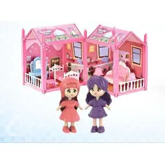 GENERICO - CASA PLEGABLE DE MUÑECA - JUGUETE NAVIDAD