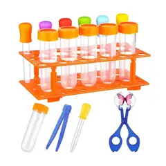 GENERICO - Set de Ciencia Infantil Tubos de Ensayo Con Soporte