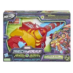 HASBRO - Avengers Nerf Iron Man Lanzador Anti Monstruo