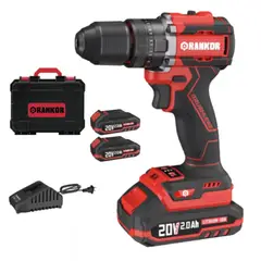RANKOR - Taladro Percutor Atornillador 20V Brushless RLID20001
