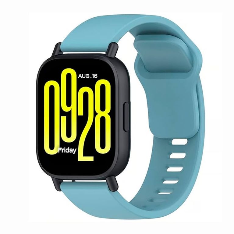 Correa de Silicona Para Xiaomi Watch 5 Active - Celeste