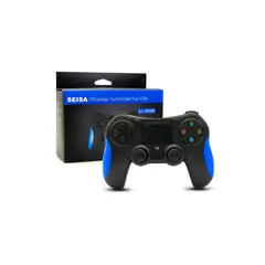 SEISA - Mando para PS4 SJ-4006B Inalámbrico Recargable